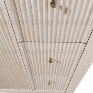 Nouvel arrivage Meuble-lavabo double antique avec dessus en marbre pour salle de bain d'hôtel - Product Image 5