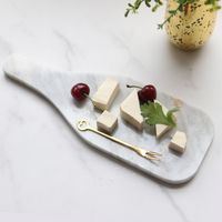 Planche à fromage en marbre naturel, poignée en marbre naturelle et plateau pâtisserie, planche à découper, assiette décorative de service