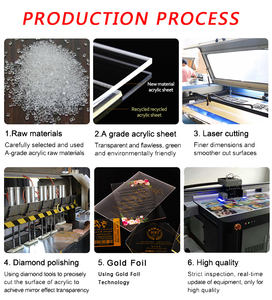 Etiqueta de puerta de estilo de Hotel de alta calidad, espejo dorado de espuma personalizado, acrílico, no molestar, boda, novia, novio, colgador de puerta, señal - Product Image 6