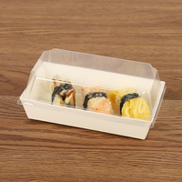 Loyo – boîte à sushi jetable en papier avec couvercle pour animaux de compagnie, vente en gros