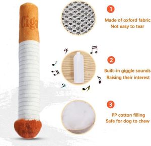 Giocattoli Interattivi Divertenti per Cani, Design Creativo a Forma di Sigaretta, Giocattolo da Masticare che Rendi Sorridente, Regalo Perfetto per Animali Domestici - Product Image 5