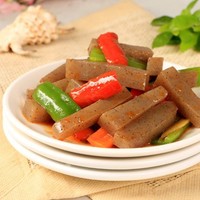 Gâteau triangulaire Oden Shirataki personnalisé en usine, faible en glucides, riche en fibres, gâteau aux algues Konjac