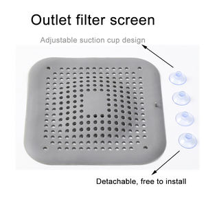 Kitchen <b>Sink</b> Basket Strainer Plastic Silica Gel Eco-Friendly Anti-blocking Bathtub <b>Stopper</b> Bathroom Floor <b>Drain</b> Shower <b>Sink</b> - Product Image 3