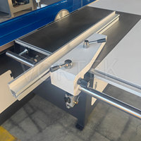 Scie à panneaux circulaire à table coulissante à double moteur manuelle de précision, dispositifs de coupe à angle de 45 à 90 degrés, style horizontal Vortek