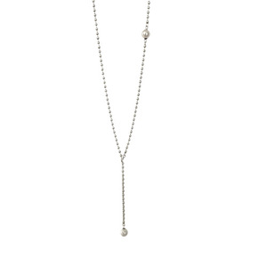 Chaîne de pull en argent sterling S925 avec perles à facettes pour colliers superposés et bracelets, bijoux cadeau - Product Image 5