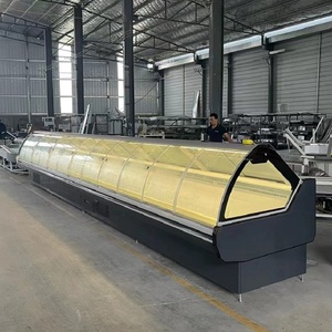 Congelador de conservación de carne de supermercado Vitrina de carne Refrigerador de exhibición comercial Congelador - Product Image 5