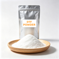 Poudre thermofusible DTF blanche 100% polyuréthane, matière première élastique au toucher doux, adhésif thermofusible pour impression DTF