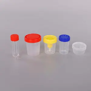 Hệ Thống Xử Lý Y Tế Vô Trùng Bằng Nhựa Mẫu Dùng Một Lần 30Ml 60Ml 100Ml Cốc Và Phân Đựng Thử Nước Tiểu