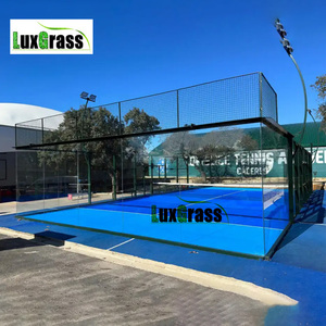 Thể Thao Ngoài Trời Toàn Cảnh Padel Tennis Lắp Ráp Wpt Loại 20X10M Kích Thước Mái Chèo Sân Tennis Giá - Product Image 1