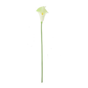 Mini-bouquet de lys calla longue durée pour mariage, fleurs en PU au toucher réel et d'aspect naturel pour la décoration de la maison, des fêtes et des remises de diplômes - Product Image 5