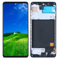 Für A51 5G Mobiltelefon LCD-Display-Baugruppe In-Cell mit Rahmen 6,5 Zoll Bildschirm Original 1 Jahr Garantie