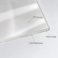 Feuille composite PC PMMA à 2 couches, polycarbonate acrylique, panneau d'instrumentation, protection d'écran automobile, fenêtre de protection