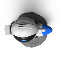 Projecteur de Nuit Galaxie et Nébuleuse Astronaute, Mini Projecteur Laser d'Étoiles pour Chambre d'Enfants, Projecteur LED