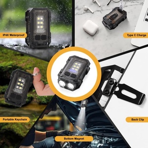 Cao <span class=keywords><strong>lumens</strong></span> 800lm USB-C có thể sạc lại túi đèn pin với Clip 8 chế độ stvono Mini EDC đèn pin từ Keychain đèn pin - Product Image 6