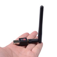 Adaptateur WiFi USB MT7601 150 Mbps 2,4 GHz 802.11n, clé réseau sans fil avec Bluetooth 4.2 pour PC portable, ordinateur de bureau, IPTV, caméra IP