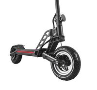 Scooter Eléctrico Plegable de Dos Ruedas con Motor Dual de 1200W, Neumáticos Anchos de 10 Pulgadas, Batería de Litio Extraíble de 20Ah para Adultos