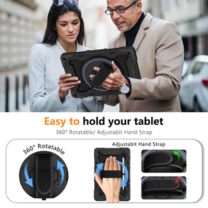 Étui robuste 360° antichoc avec dragonne et emplacement <span class=keywords><strong>pour</strong></span> stylet <span class=keywords><strong>pour</strong></span> <span class=keywords><strong>tablette</strong></span> <span class=keywords><strong>Samsung</strong></span> Galaxy A11+ 11 pouces SM-X230 SM-X236 - Product Image 2