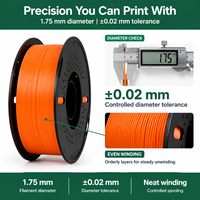 Filament d'imprimante 3D Novtau PLA Marble 1,75 mm 1 kg pour pièces de prototypes avec choix de couleurs disponibles