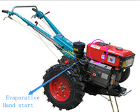 8hp 10hp 12hp 13hp 14hp 15hp 16hp 18hp 20hp 22hp ดีเซลฯสองล้อรถแทรกเตอร์เดิน Mini Motocultor Power Tiller ขาย