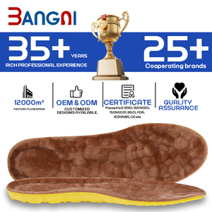 <span class=keywords><strong>Semelles</strong></span> intérieures en polaire corail, confortables et <span class=keywords><strong>chauffantes</strong></span>, avec soutien de la voûte plantaire, pour la vente en gros - Product Image 3