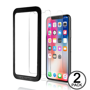 9h teléfono móvil templado película para ip x <span class=keywords><strong>la</strong></span> pegamento <span class=keywords><strong>de</strong></span> vidrio templado para iphone xs <span class=keywords><strong>max</strong></span> xr protector <span class=keywords><strong>de</strong></span> pantalla 3 pack - Product Image 3