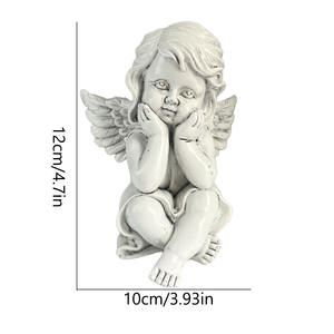 Baby Angel Figurines Wholesale Polyresin Figurines Angel Figurines Home Decor Garden Angels <strong>Cherubs</strong> <strong>Statues</strong> - Product Image 6