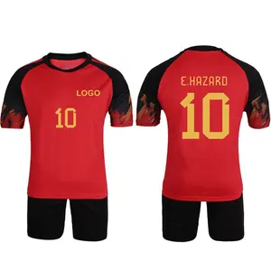 Populaire Nationale Team Top Kwaliteit Nieuwe Stijl Voetbal Uniform Kit Voetbalshirt