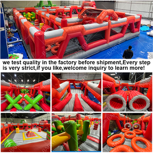 Parc <span class=keywords><strong>de</strong></span> trampoline Fun City parc d'attractions gonflable grandes maisons <span class=keywords><strong>de</strong></span> rebond gonflables pour adultes à vendre pour parc à thème gonflable pour enfants - Product Image 2