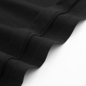 Hecho en EE. UU. Logotipo personalizado en blanco Algodón Moda Señoras Alta calidad Mujeres Niñas Camisetas casuales para mujeres - Product Image 4