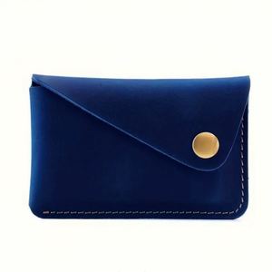 Porte-cartes de crédit créatif avec logo personnalisé, porte-cartes compact rétro, porte-monnaie multifonctionnel en PU de style vintage, cadeau - Product Image 4