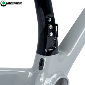 Cadre de vélo de route en carbone pour gravel, compatible <span class=keywords><strong>Di2</strong></span> et dérailleur mécanique, ensemble cadre complet pour vélo de gravel - Product Image 4