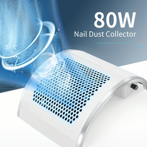 Collecteur de poussière d'ongles professionnel 80W portable, faible bruit, forte puissance, réglable, durable, avec 4 ventilateurs, modèle YC843 - Product Image 6