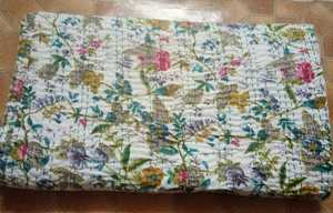 Manufacture Handmade Kantha Quilt Bohemian Hippie Vintage Bedspread <b>Bedding</b> Throw Comforter <b>Quilted</b> - Product Image 3