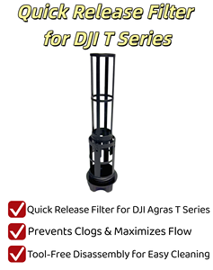 Filtro de Liberación Rápida para Dron Agrícola DJI T30/T40/T50/T20P/T25 - Product Image 4