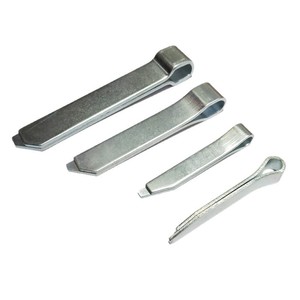 Flat Cotter <b>Pins</b> GBT 91-2000 Zinc Plated Grade A Level 4.8 Plain Carbon Steel For Railways Freight Cars Construction Industry - Product Image 4
