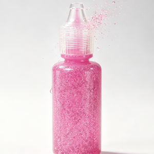 Colle à paillettes à faible viscosité pour projets DIY, colle artisanale multicolore créative, 120 ml, lot de 6, colle artistique - Product Image 1