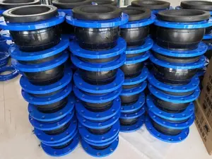 Carbon thép mặt bích kết nối PN10 PN16 linh hoạt cao su mở rộng doanh/cao su dưới/cao su doanh