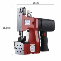 Nueva Máquina de Coser Portátil para el Hogar, Funciones de Sellado de Costuras en Geotextiles y Cierre de Bolsas, Operación Manual, Recargable