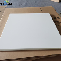 Tuiles de plafond en métal 600X600 Panneaux de faux plafond en aluminium intérieurs de cuisine à Foshan
