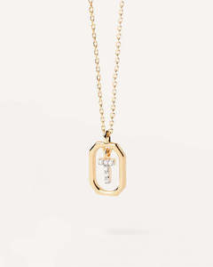 Venta al por mayor personalizada nombre 26 letra inicial hacer encantos para collar de alfabeto - Product Image 5