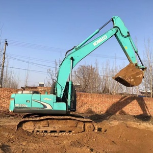 เครื่องขุดมือสอง20Ton <span class=keywords><strong>kobelco</strong></span> สภาพดีเครื่องขุด excav มือสอง <span class=keywords><strong>SK200</strong></span>