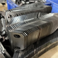 Fabrication de plaques d'acier épaisses découpées au laser de précision pour cadre de machine, précision dimensionnelle ±0,5 mm