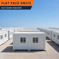 Camp de Travail Modulaire en Conteneurs Préfabriqués, Dortoirs pour Ouvriers, Structure en Acier Clé en Main pour Chantiers de Construction, Sites Miniers, Entrepreneurs