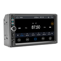Autoradio Bluetooth universel avec écran tactile 7 pouces, CarPlay et Android Auto sans fil, double DIN