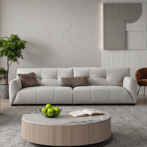 Juego de Sofás de Recepción Curvos de Diseño Nórdico, Material de PU, para Hotel, Villa, Vestíbulo, Sala de Estar, Estilo Artístico y Personalizado - Product Image 5