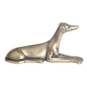 KI tengqiao - Figura decorativa retro de <span class=keywords><strong>perro</strong></span> reclinado con baño de cobre para la prosperidad, coleccionables chinos de los doce signos del zodiaco, juego de té - Product Image 3