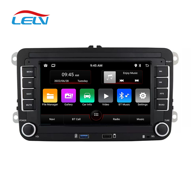 7"autoradio Android 13gps Front Usb for Vw Passat B6 B7 Cc T5 Amarok Skoda Octavia2 Superb 2 Tiguan Seat Leon Golf 56 Multimedia