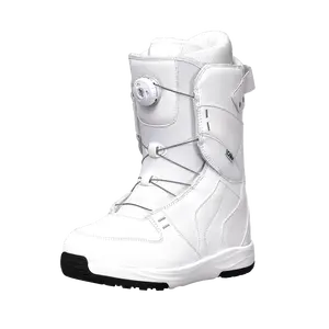 Carv nouveau bouton d'usure rapide unique chaussures de snowboard pour hommes et femmes chaussures professionnelles équipement de ski, bottes de ski imperméables