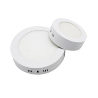 Plafonnier LED ultra-plat pour surface, luminaire commercial intérieur pour supermarché, bureau, hôpital