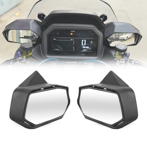 <span class=keywords><strong>กระจก</strong></span>มองข้างซ้ายสำหรับรถมอเตอร์ไซค์ YAMAHA <span class=keywords><strong>XMAX</strong></span> 250 <span class=keywords><strong>300</strong></span> 400 V3 ปี 2025 2026 รุ่น Lavitin Fairing Mount พลาสติกแบบสั้น เคลื่อนย้ายไปด้านหน้าได้ - Product Image 1